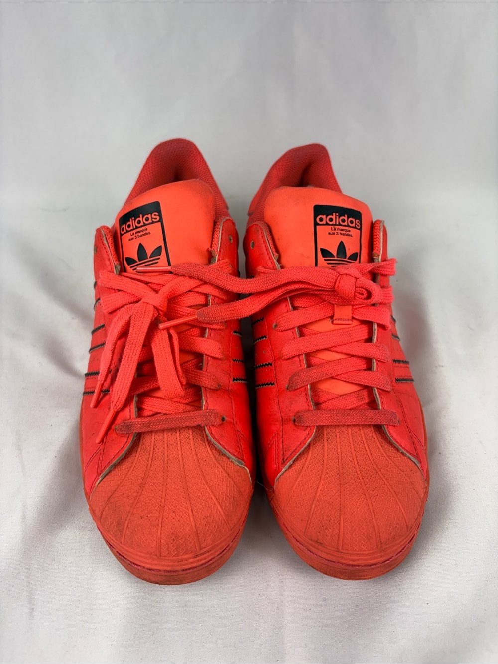 adidas Superstar Turbo Low-Top Sneakers with Black Stripe Accents